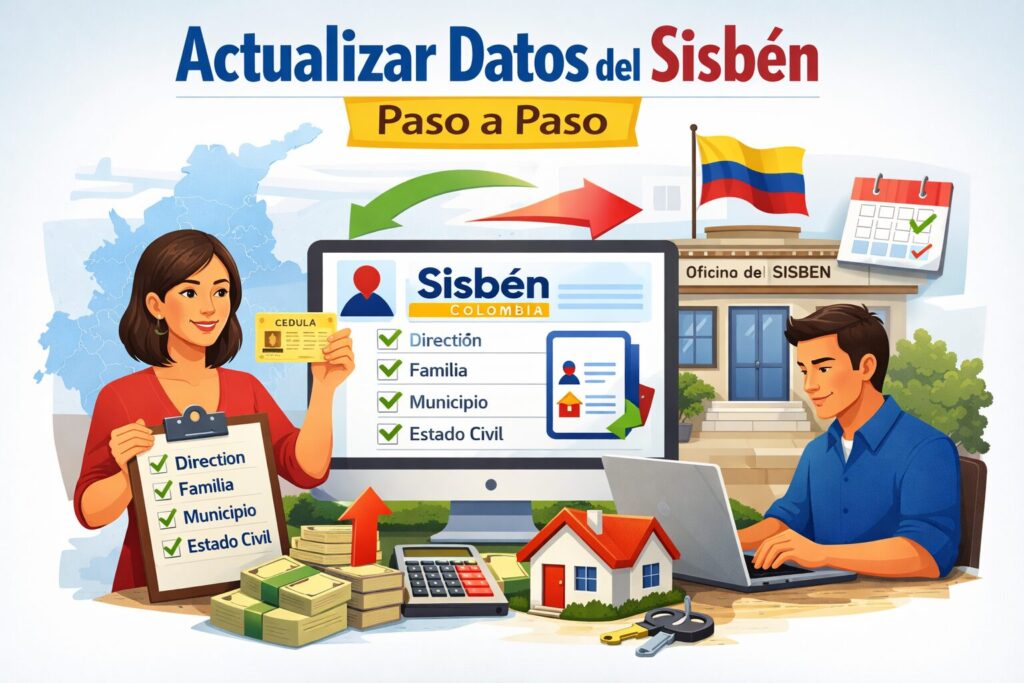 Actualizar los Datos del Sisbén