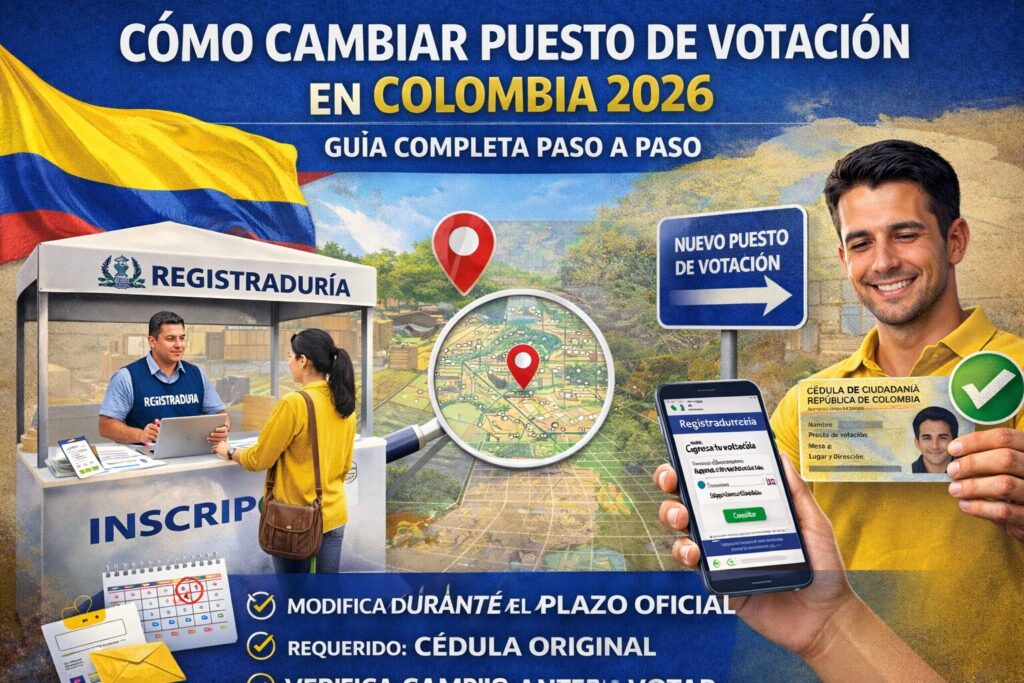 Cambiar Puesto De Votación